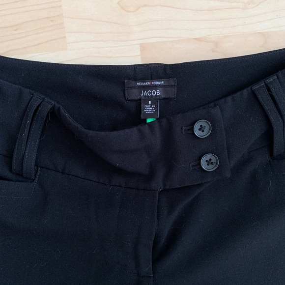 Jacob Black Wide Leg Dress Pants - Picture 2 of 6